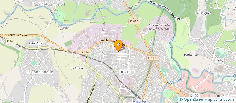 localisation de l'entreprise MONSIEUR NEDIM SAHIN à AUSSILLON