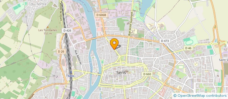 localisation de l'entreprise MONSIEUR NEDIM YILDIRIM  SENS