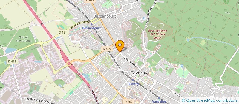 localisation de l'entreprise MONSIEUR NEDJEMEDDINE BELLOUM  TAVERNY