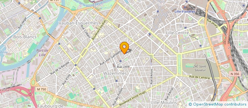 localisation de l'entreprise MONSIEUR NEDJM HALIMOUCHE  LILLE