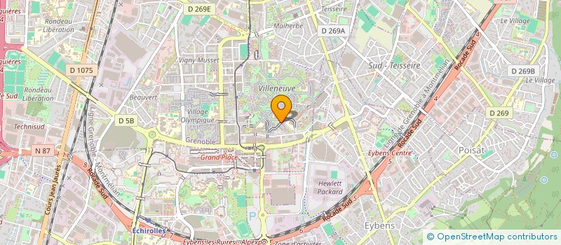 localisation de l'entreprise MONSIEUR NEDJO ALIJEV à GRENOBLE