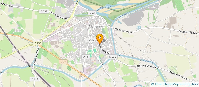 localisation de l'entreprise MONSIEUR NEDO GALLORINI à MALLEMORT