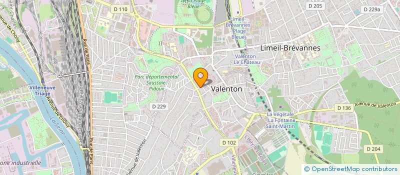 localisation de l'entreprise MONSIEUR NEDZHMI AHMED à VALENTON