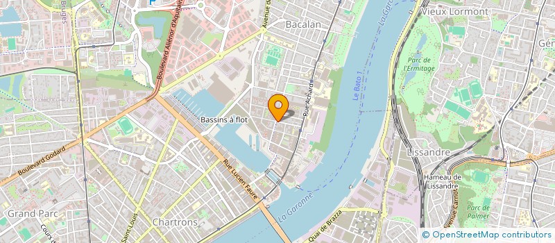 localisation de l'entreprise MONSIEUR NEDZHMI NEDZHIM  BORDEAUX