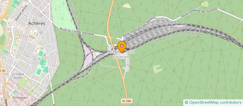 localisation de l'entreprise MONSIEUR NEERAJ KAPUR  SAINT-GERMAIN-EN-LAYE