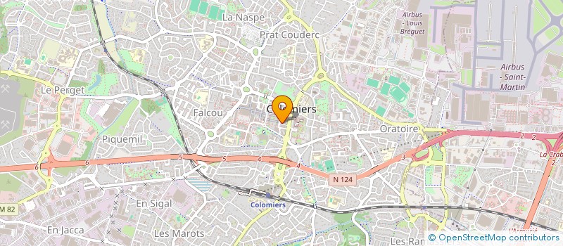 localisation de l'entreprise MONSIEUR NEESKENS VILON-GUEZO  COLOMIERS