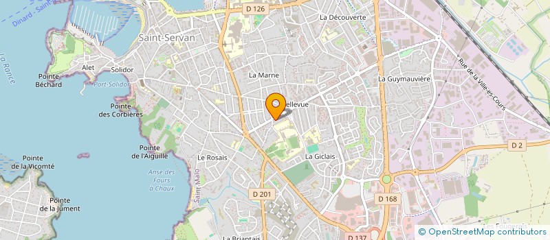 localisation de l'entreprise MONSIEUR NEFTALI LUQUEZ  SAINT-MALO