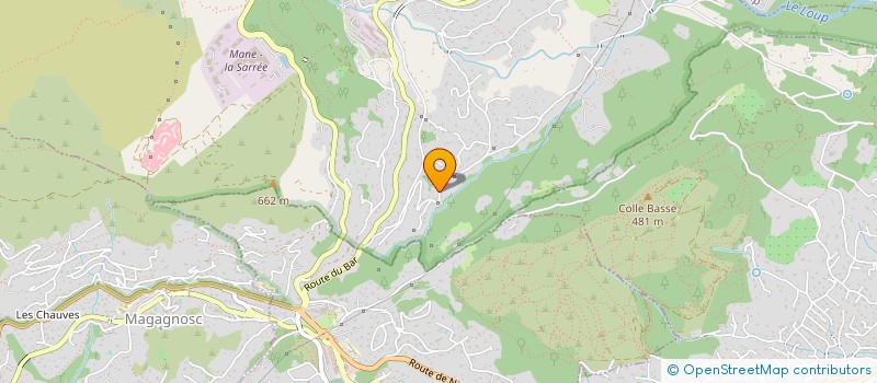 localisation de l'entreprise MONSIEUR NEGUIB EL HEZAMI à LE BAR-SUR-LOUP