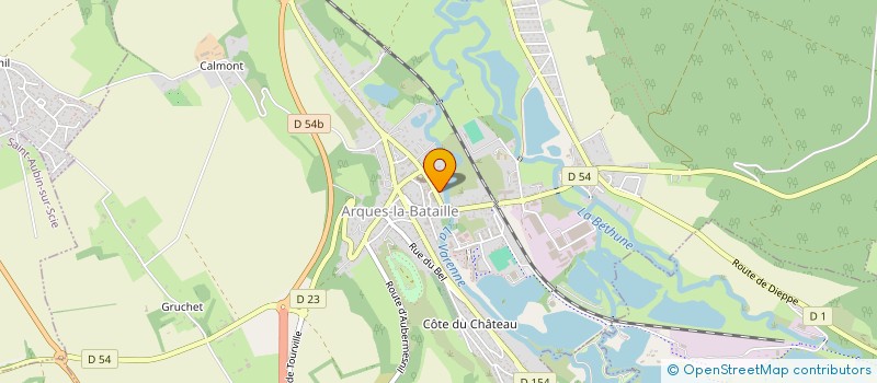 localisation de l'entreprise MONSIEUR NEHAT GRAJQEVCI  ARQUES-LA-BATAILLE