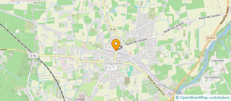 localisation de l'entreprise MONSIEUR NEHDI BOUHASSOUN  JONQUIERES