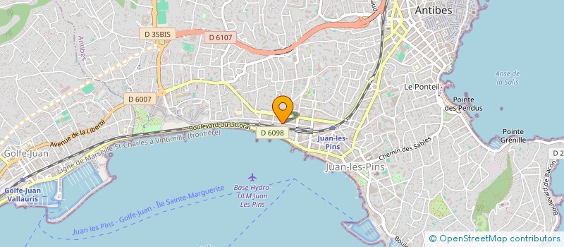 localisation de l'entreprise MONSIEUR NEHDI HAMED  ANTIBES