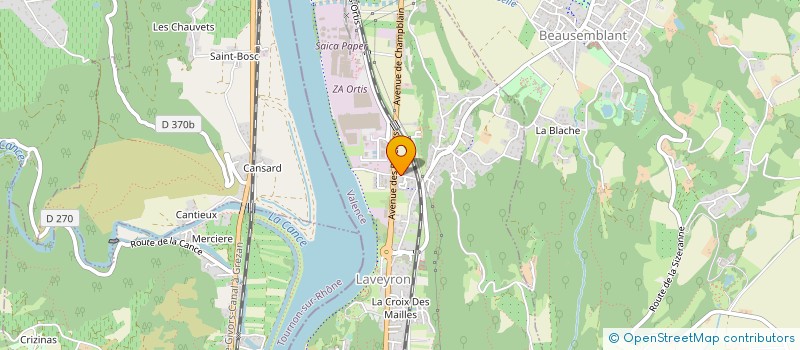 localisation de l'entreprise MONSIEUR NEHIR FILDISI  LAVEYRON