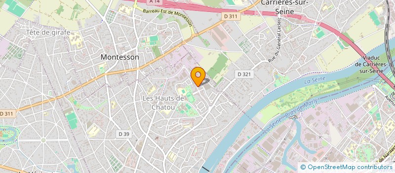 localisation de l'entreprise MONSIEUR NEIL AOUANOUK  CHATOU