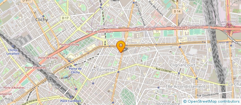 localisation de l'entreprise MONSIEUR NEIL ATHERTON  PARIS 17