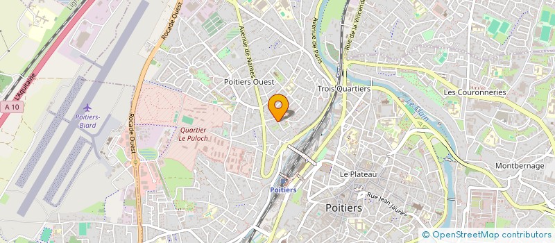 localisation de l'entreprise MONSIEUR NEIL AYDIN  POITIERS