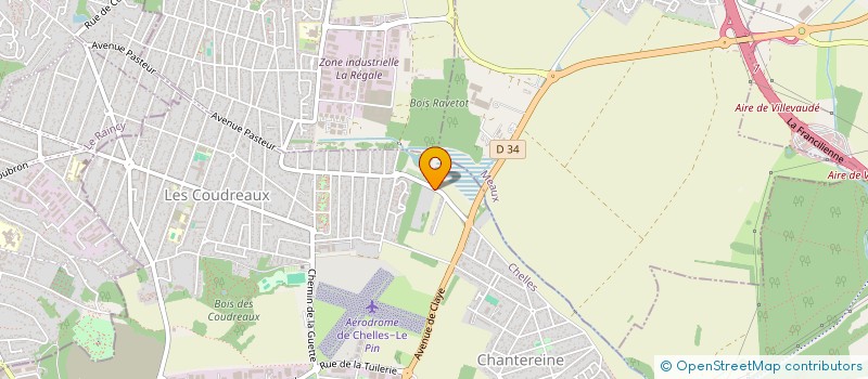 localisation de l'entreprise MONSIEUR NEIL CALLEVAERT  CHELLES