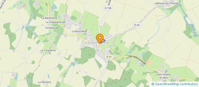 localisation de l'entreprise MONSIEUR NEIL CAMP  LA JAUDONNIERE