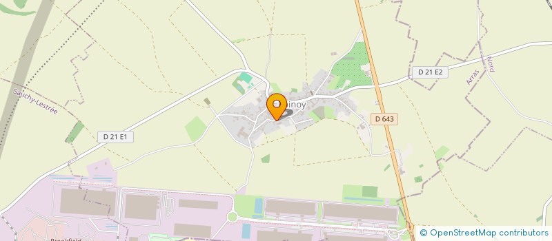 localisation de l'entreprise MONSIEUR NEIL CAPILLON  EPINOY