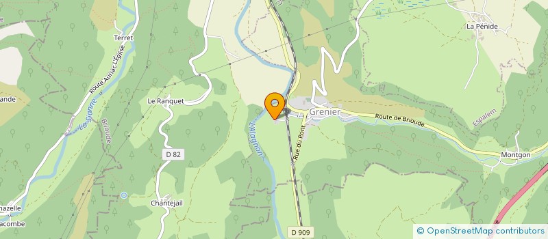 localisation de l'entreprise MONSIEUR NEIL DOUIX  BLESLE