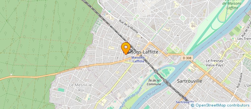 localisation de l'entreprise MONSIEUR NEIL GALLIOU à MAISONS-LAFFITTE