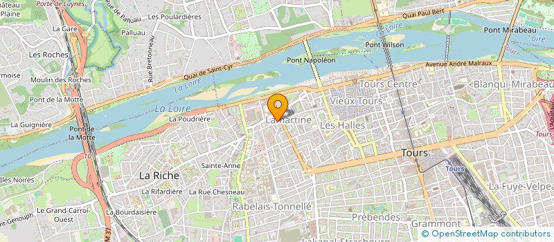 localisation de l'entreprise MONSIEUR NEIL GUERIN  TOURS