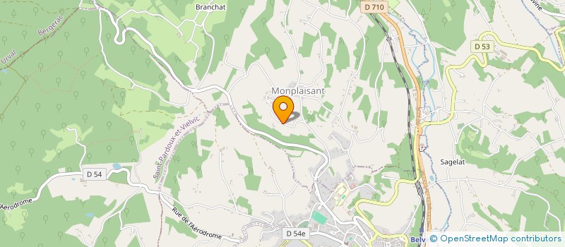 localisation de l'entreprise MONSIEUR NEIL HARDY  MONPLAISANT