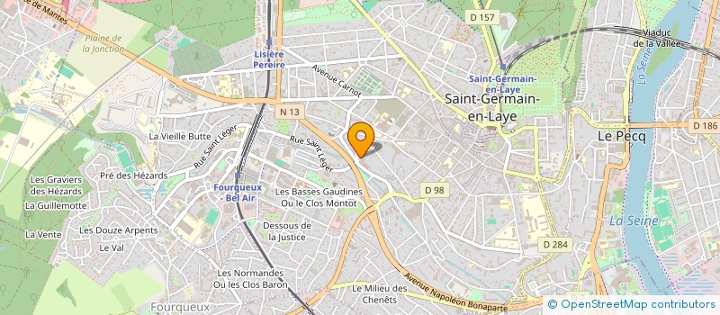 localisation de l'entreprise MONSIEUR NEIL HERSIGNY  SAINT-GERMAIN-EN-LAYE