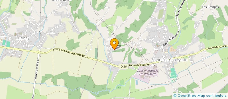 localisation de l'entreprise MONSIEUR NEIL KENNY  SAINT-JUST-CHALEYSSIN