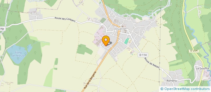 localisation de l'entreprise MONSIEUR NEIL KIMBEKETE-MASSENGO  JOUARRE