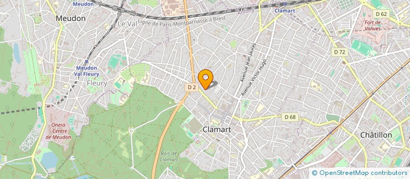localisation de l'entreprise MONSIEUR NEIL LABUSSIERE à CLAMART