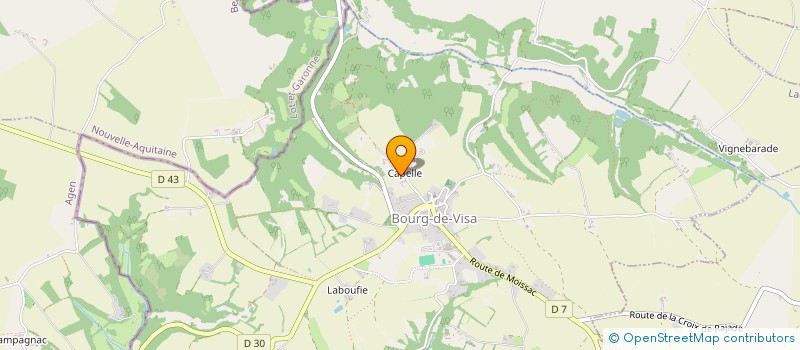 localisation de l'entreprise MONSIEUR NEIL MC CARTHY  BOURG-DE-VISA