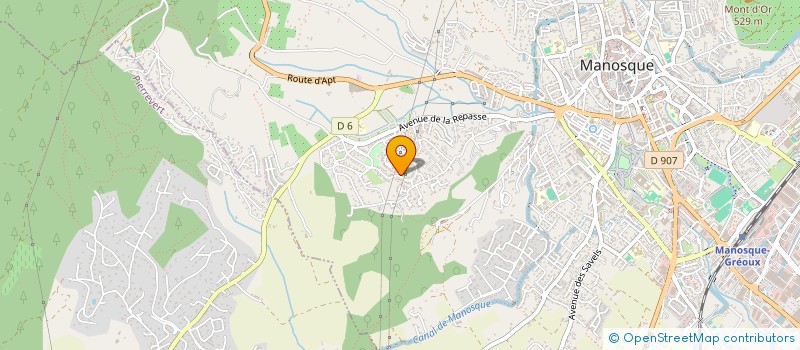 localisation de l'entreprise MONSIEUR NEIL MITCHELL à MANOSQUE