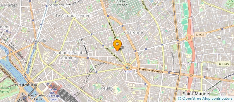 localisation de l'entreprise MONSIEUR NEIL POULTON  PARIS