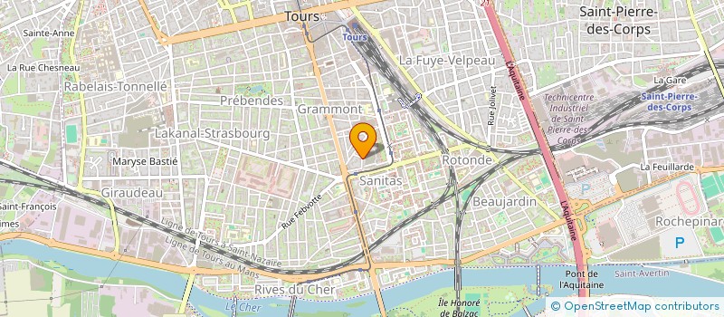 localisation de l'entreprise MONSIEUR NEIL RAOUI  TOURS