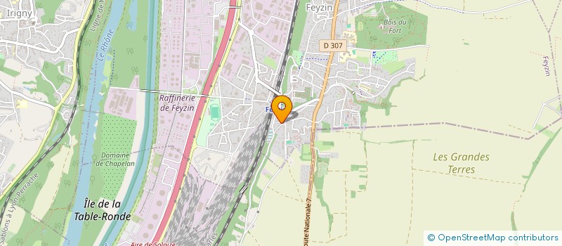 localisation de l'entreprise MONSIEUR NEIL RAZGALLAH  FEYZIN