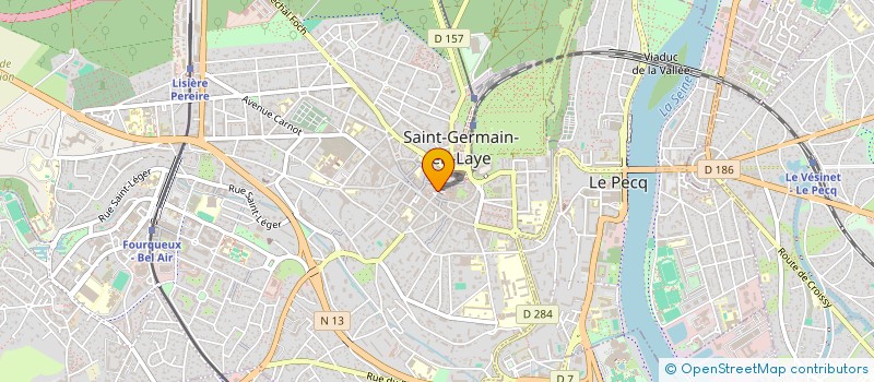 localisation de l'entreprise MONSIEUR NEIL TRETHEWEY à SAINT-GERMAIN-EN-LAYE