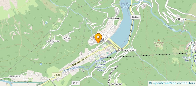 localisation de l'entreprise MONSIEUR NEIL WILSON  ALLEMOND