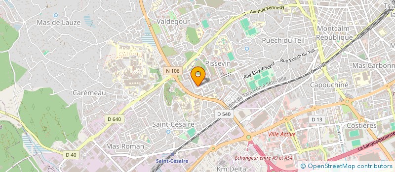 localisation de l'entreprise MONSIEUR NEIMI WATTRE  NIMES