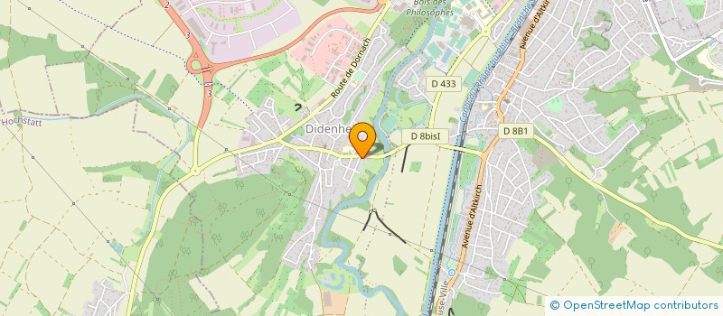 localisation de l'entreprise MONSIEUR NEJAZ SEJFIC  BRUNSTATT-DIDENHEIM