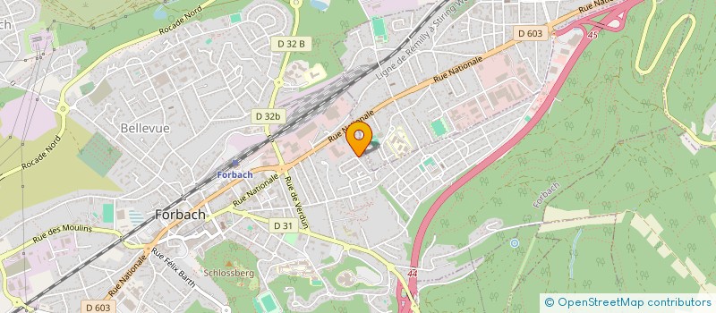 localisation de l'entreprise MONSIEUR NEJDET SALKIM à FORBACH