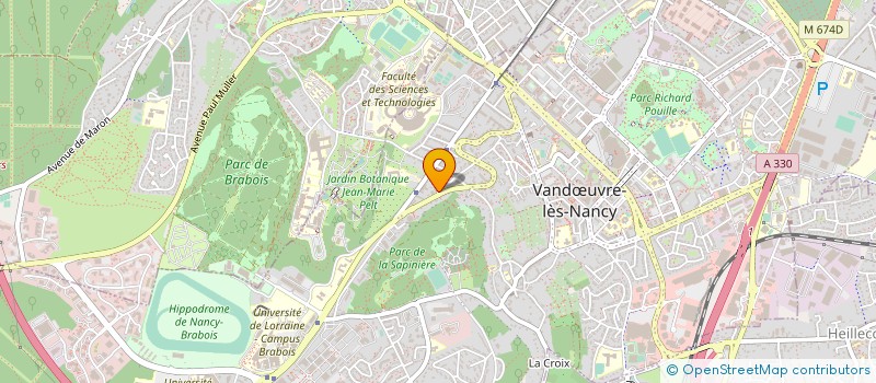 localisation de l'entreprise MONSIEUR NEJDET TASBUNAR  VANDUVRE-LES-NANCY