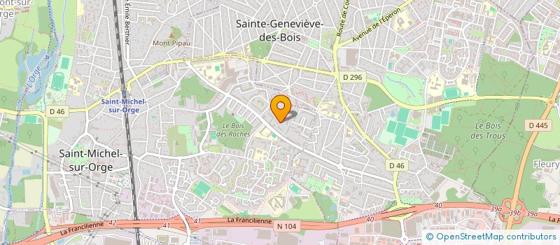 localisation de l'entreprise MONSIEUR NEJI BEN CHOUIKHA  SAINT-MICHEL-SUR-ORGE