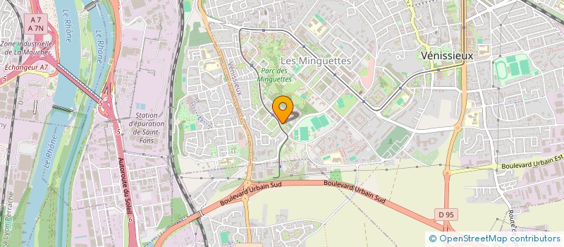 localisation de l'entreprise MONSIEUR NEJIB AYARI  VENISSIEUX