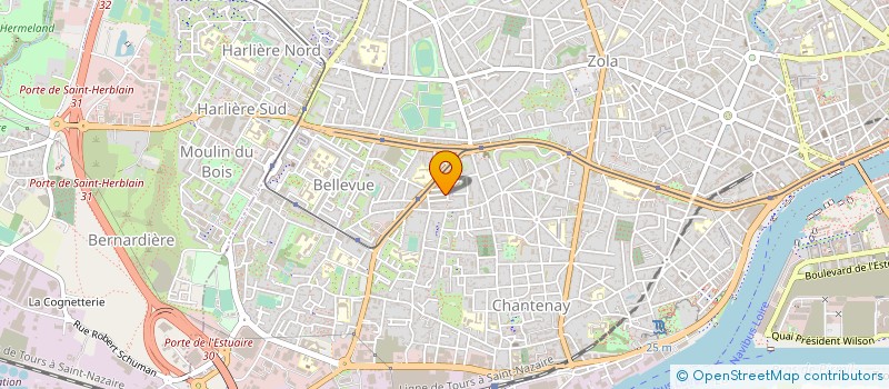 localisation de l'entreprise MONSIEUR NEJIB BOUYAHI à NANTES