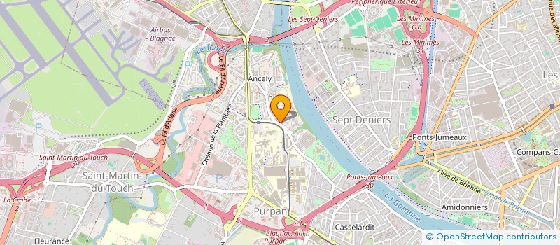 localisation de l'entreprise MONSIEUR NEJIB ELGUERMITI  TOULOUSE