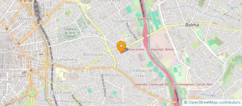 localisation de l'entreprise MONSIEUR NEJIB MOULAHI à TOULOUSE