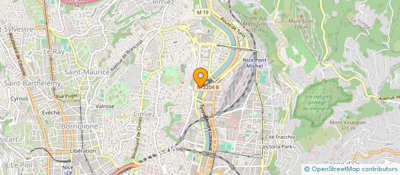 localisation de l'entreprise MONSIEUR NEJTEH AGOPIAN à NICE