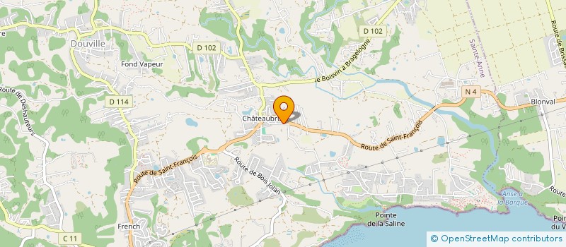 localisation de l'entreprise MONSIEUR NELFRANTZ HYPPOLITE  SAINTE-ANNE