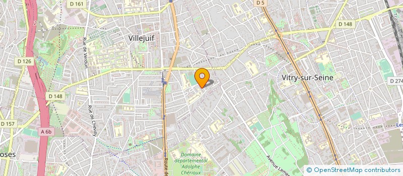localisation de l'entreprise MONSIEUR NELIMA BASULI à VILLEJUIF
