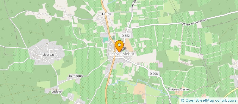 localisation de l'entreprise MONSIEUR NELIO DOS SANTOS  LISTRAC-MEDOC